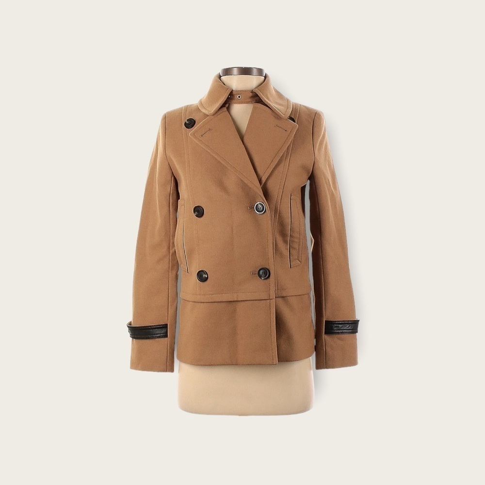 CLUB MONACO Camel wool Coat Jacket